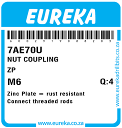 7AE70 - Coupling Nut -7AE70_Label_T